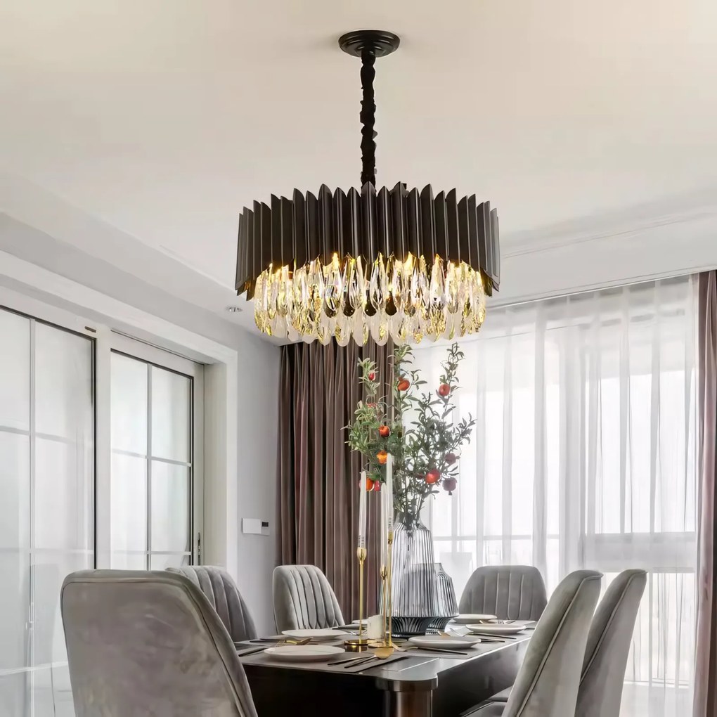 Лампа APP1657-8CP Black