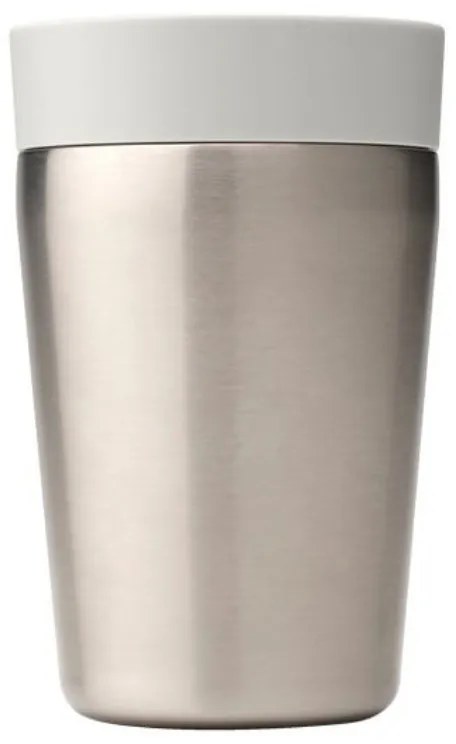 Термо чаша Brabantia Make&Take 1008492, 200 мл, Без разливане, Без BPA, Светлосив