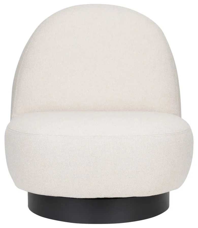 Кремаво въртящо се кресло Eden – Zuiver