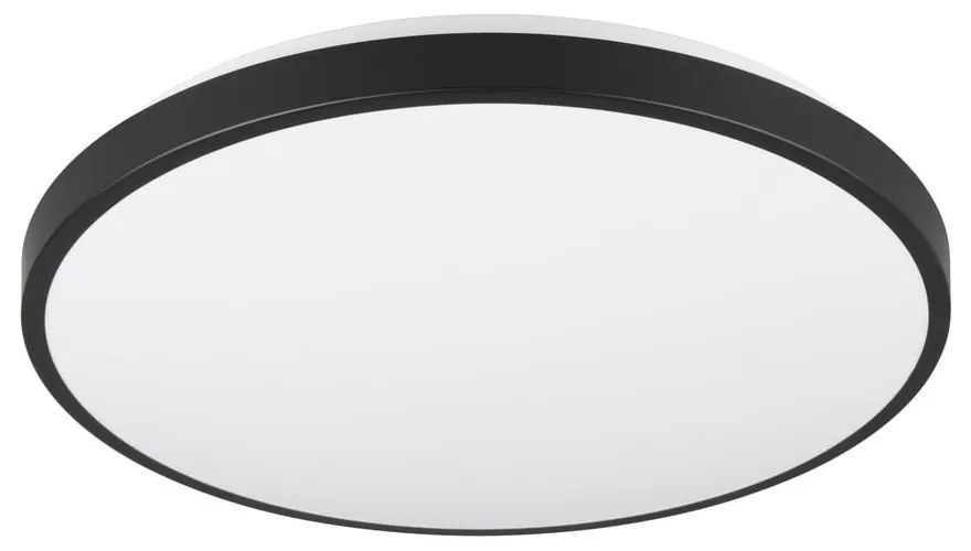 Черно-бяло LED осветително тяло за таван ø 38 cm Loody – Trio