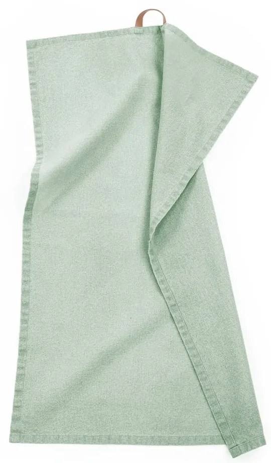 Комплект от 3 зелени памучни кухненски кърпи , 70 x 50 cm - Tiseco Home Studio