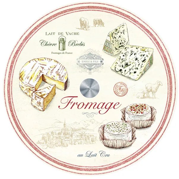 Стъклена дъска FROMAGE