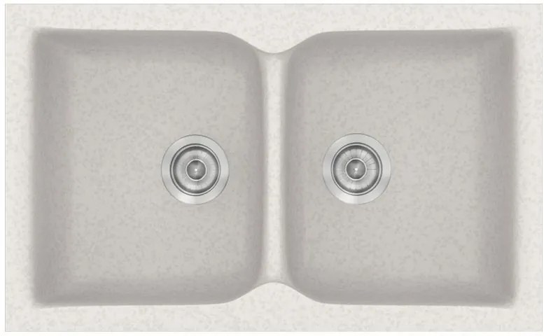 Мивка Sanitec 336-Metallic Ice