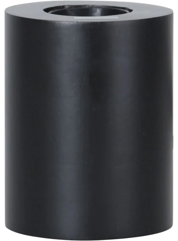 Черна основа за лампа 10 cm Tub - Star Trading