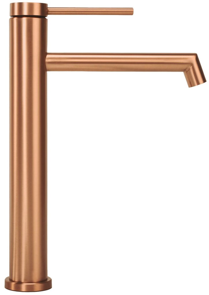 Смесител за мивка Rea FOSS Brush Copper HIGH