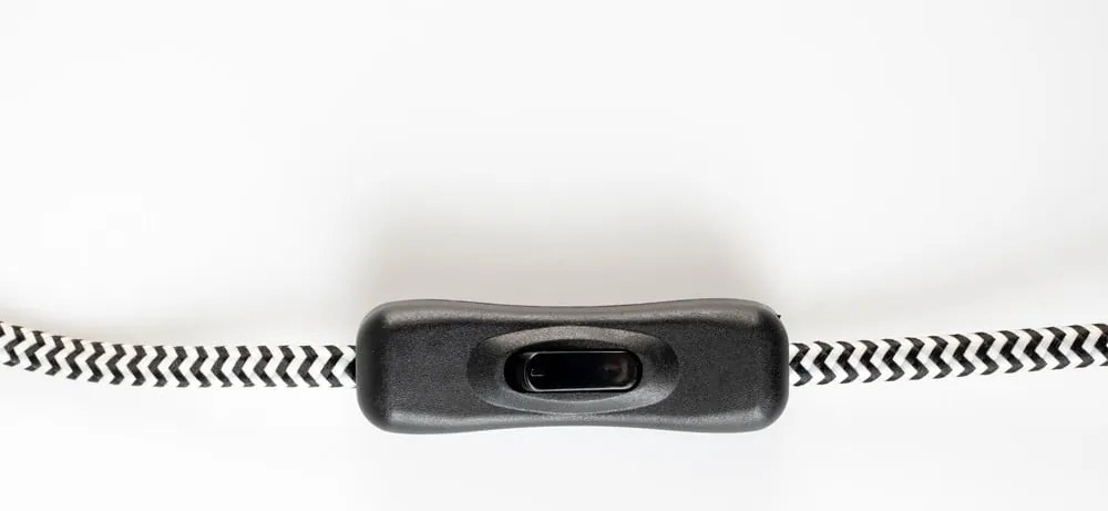 Черна настолна лампа Landon - White Label