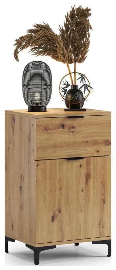 Шкаф с чекмедже LORA дъб artisan