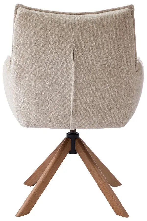 Кремави тапицирани трапезни столове в комплект 2 бр. Marilla – Unique Furniture