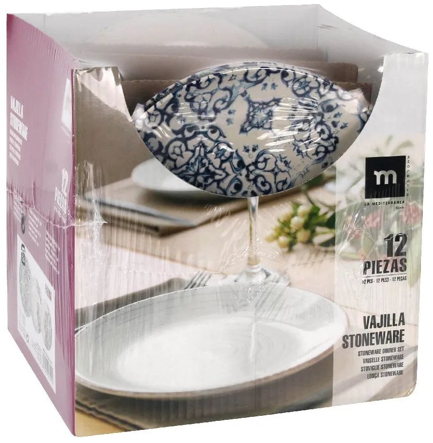 Сервиз за хранене LA MEDITERRANEA Faura, 12 части,порцелан