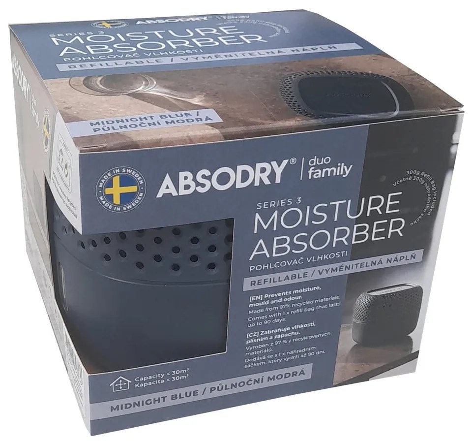 Абсорбатор за влага Absodry Duo Family Bag 3-series – Everbrand Sweden