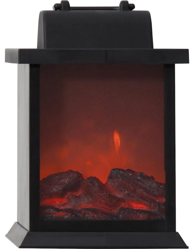 Светодиодна светлинна декорация с имитация на пламък, широчина 15 см Fireplace - Star Trading