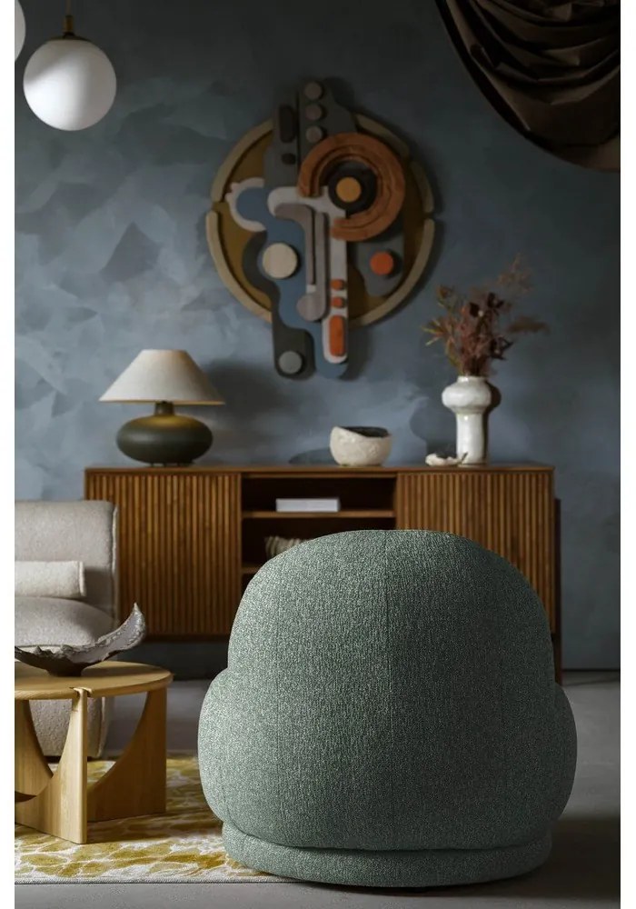 Зелено кресло Ovo – Miuform