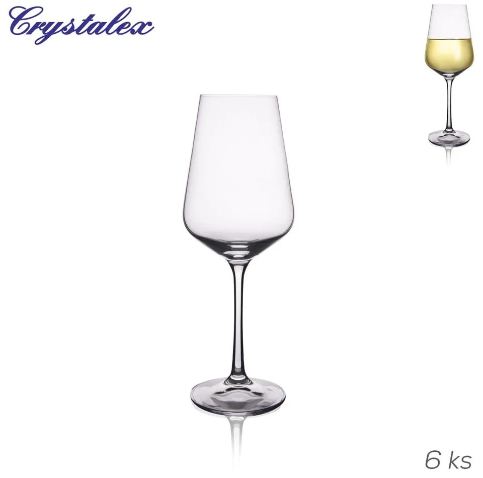 Чаши в комплект 6 бр. за вино 250 ml Sandra – Orion