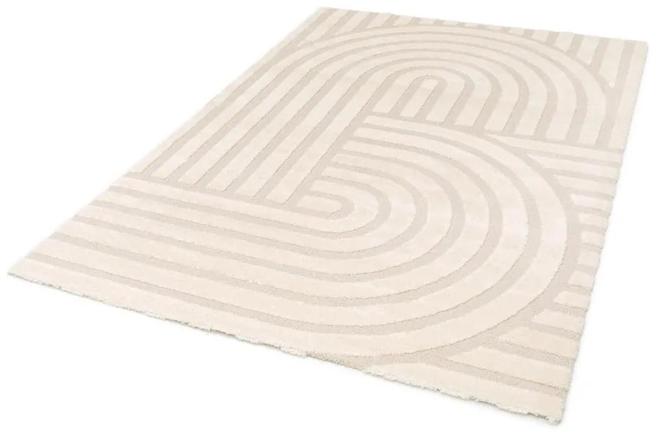 Кремав килим 80x150 cm Snowy – Universal