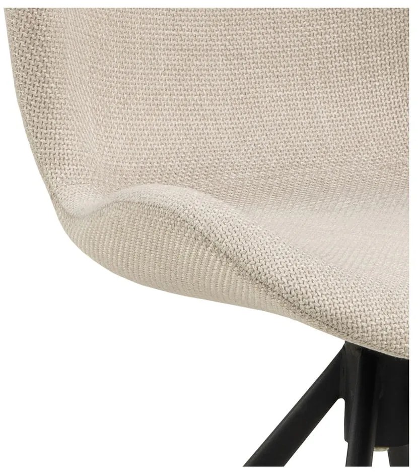 Кремави трапезни столове в комплект от 2 броя Batilda - Actona