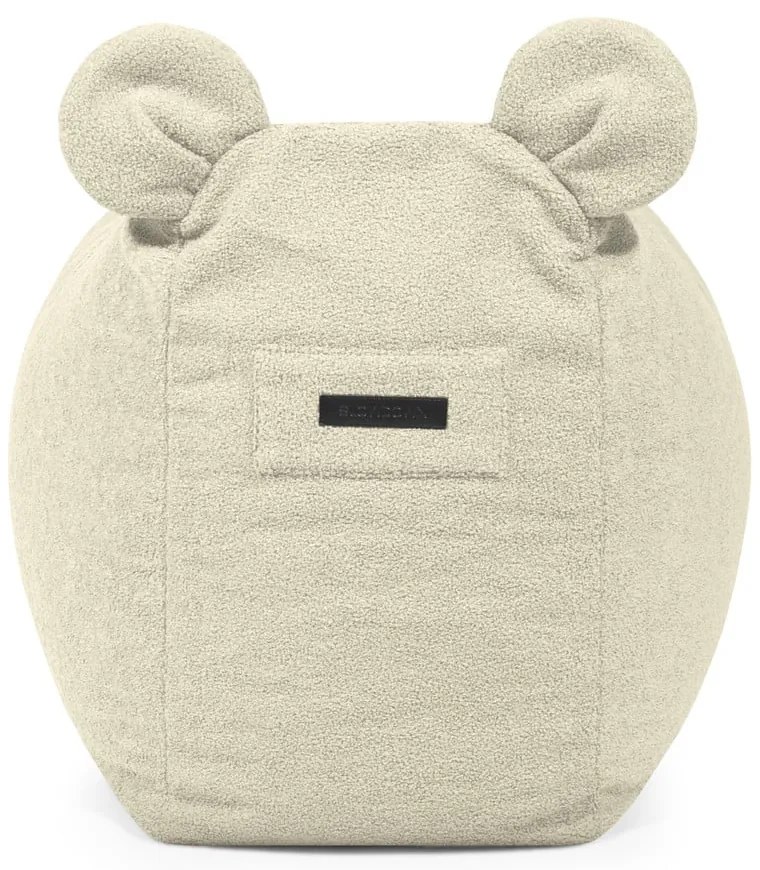 Кафяв детски пуф от букле Snug 130 Bear – SLOWDOWN