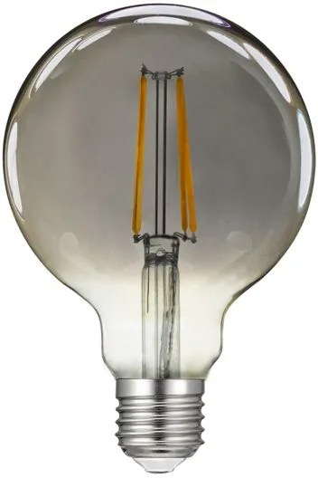 Лампа LED Filament E27 G95 8W 2700K Smoky