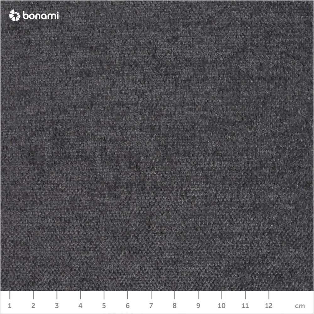 Тъмно сив ъглов разтегателен диван, ляв ъгъл Scandic Lagom - Miuform