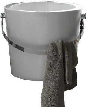 Мивка Bucket Scarabeo white Φ40,5