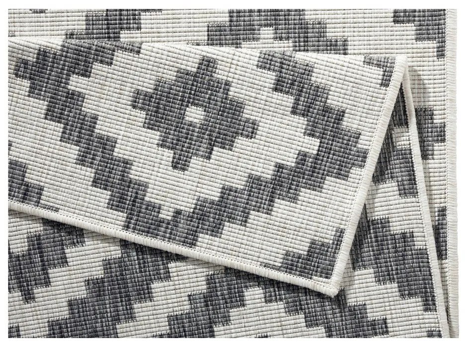 Сив килим за открито , 120 x 170 cm Malta - NORTHRUGS