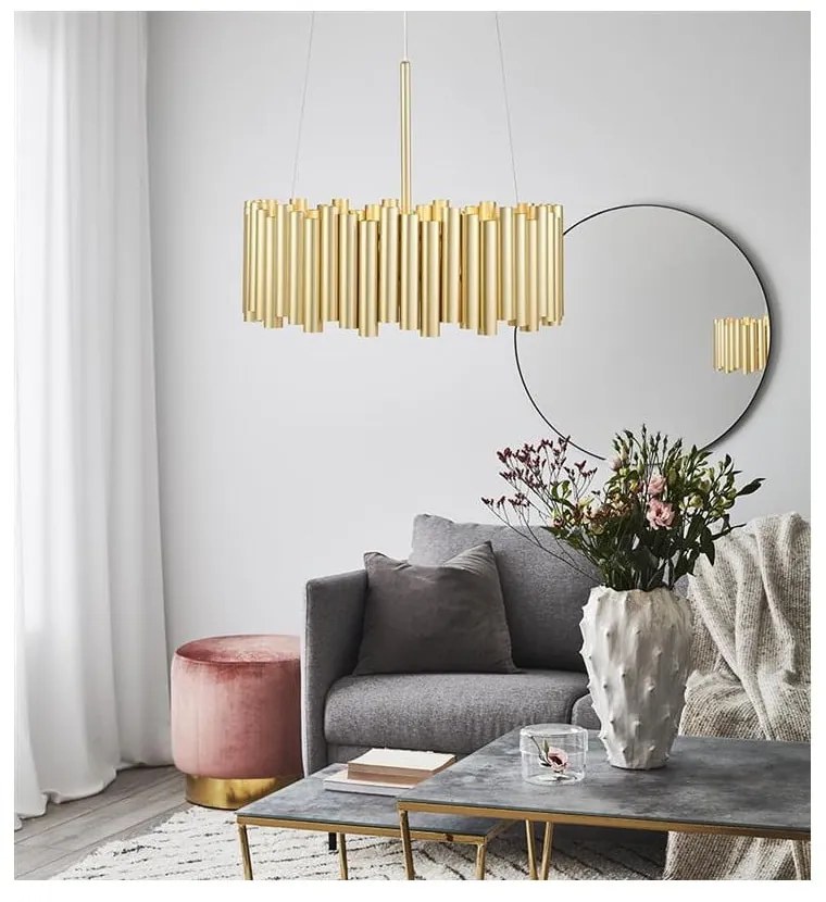 Висяща лампа в златисто 3L Level - Markslöjd