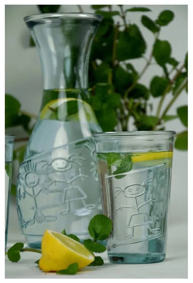 Прозрачен буркан от рециклирано стъкло Holka - Ego Dekor