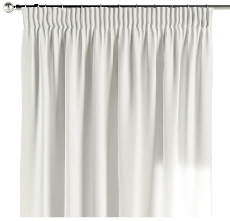 Бяло-бежова завеса 260x130 cm Cotton Story - Yellow Tipi