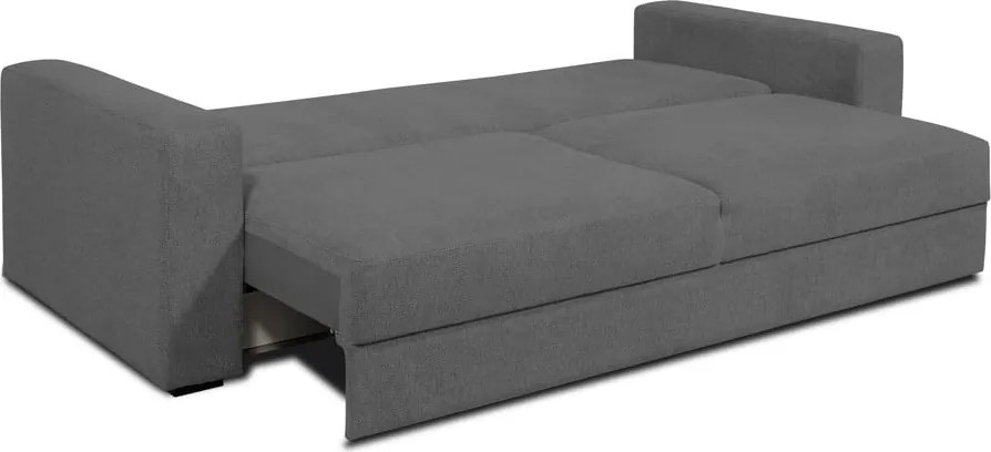 Сив разтегателен диван 238 см Resmo - Scandic