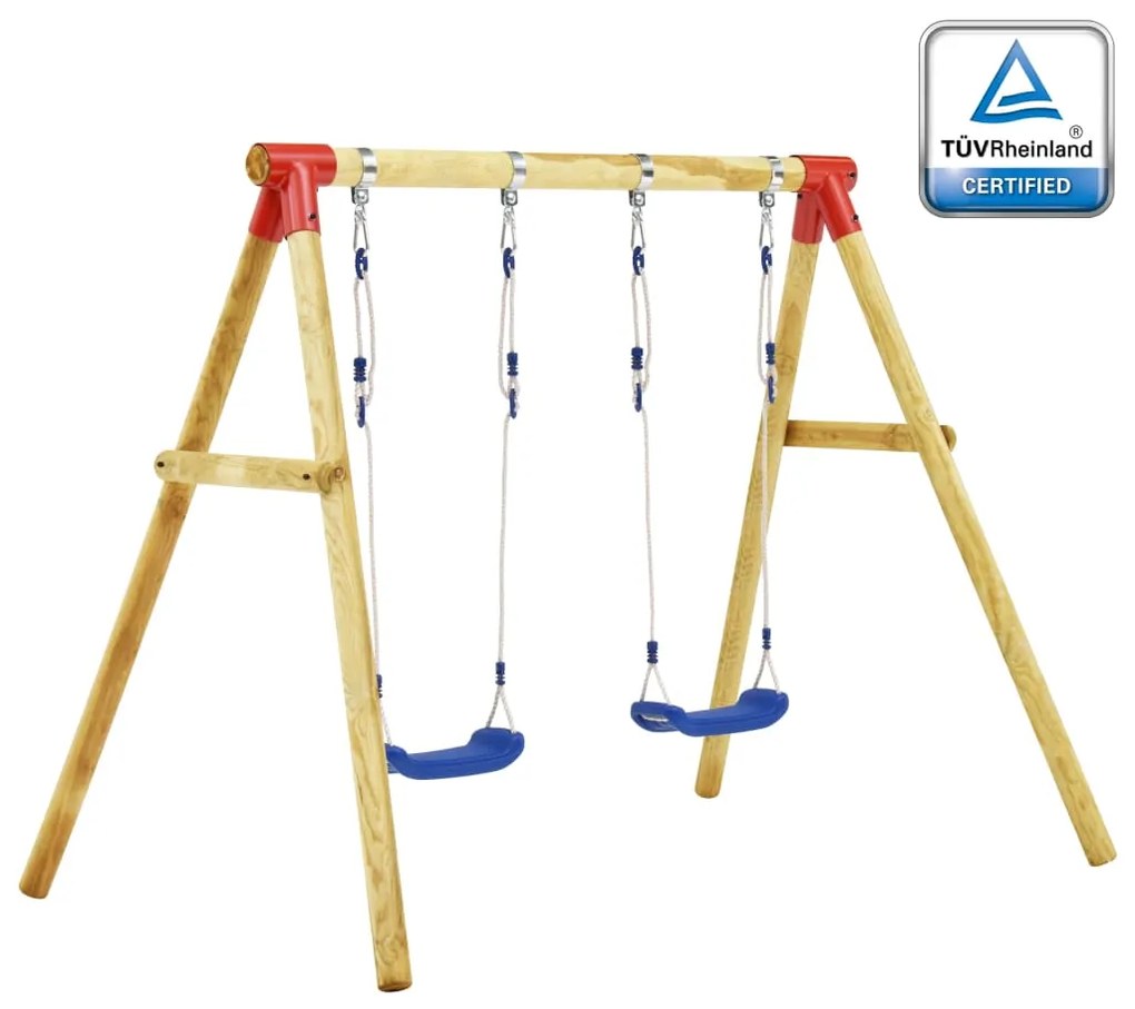 Комплект люлки, 230x130x166 см, борово дърво