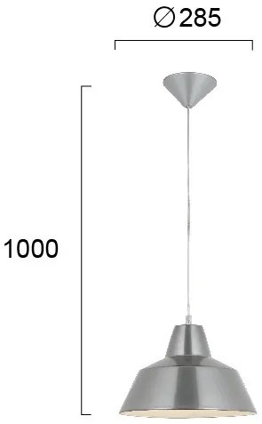 Лампа Viokef Glen-Silver