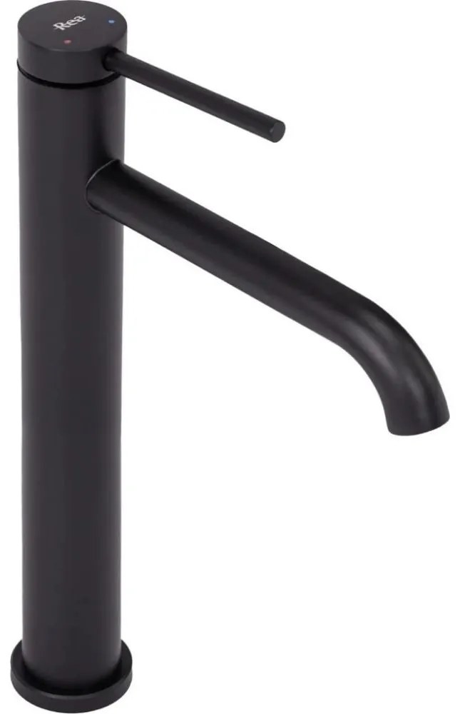 REA-B5325 - Смесител за умивалник CLIF, 29,5 см, матово черен