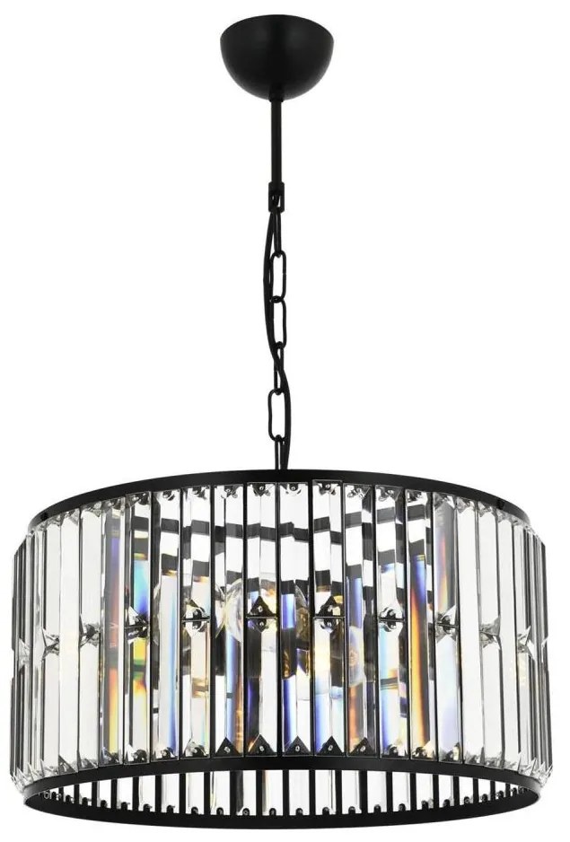 Полилей на верига PUNE 3xE27/40W/230V черен