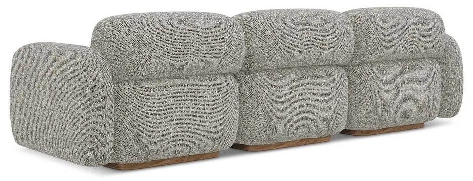 Сив модулен диван 270 cm Ailani – Makamii