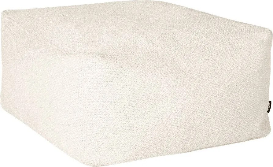 Бежова табуретка от прежда с примки от букле Keno – noo.ma