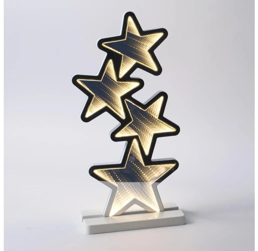 LED външна коледна украса LED/3,6W/230V IP44 топли бели звезди