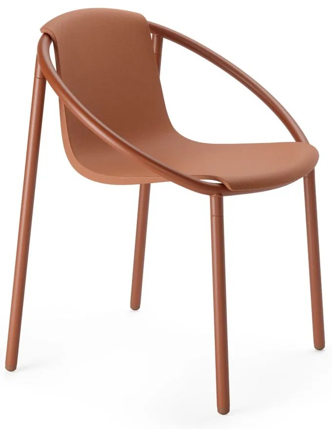 Трапезни столове в тухлен цвят Ringo - Umbra