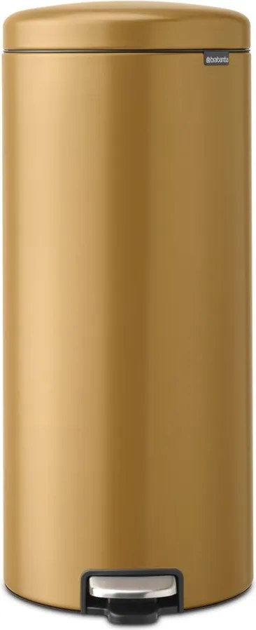 Стоманено кошче за боклук с педал в златист цвят 30 l NewIcon – Brabantia