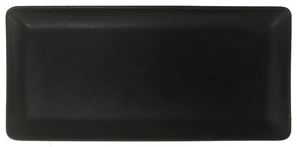 Horecano - Керамично правоъгълно плато черно 31,5x14,8xh2,2см (1742)