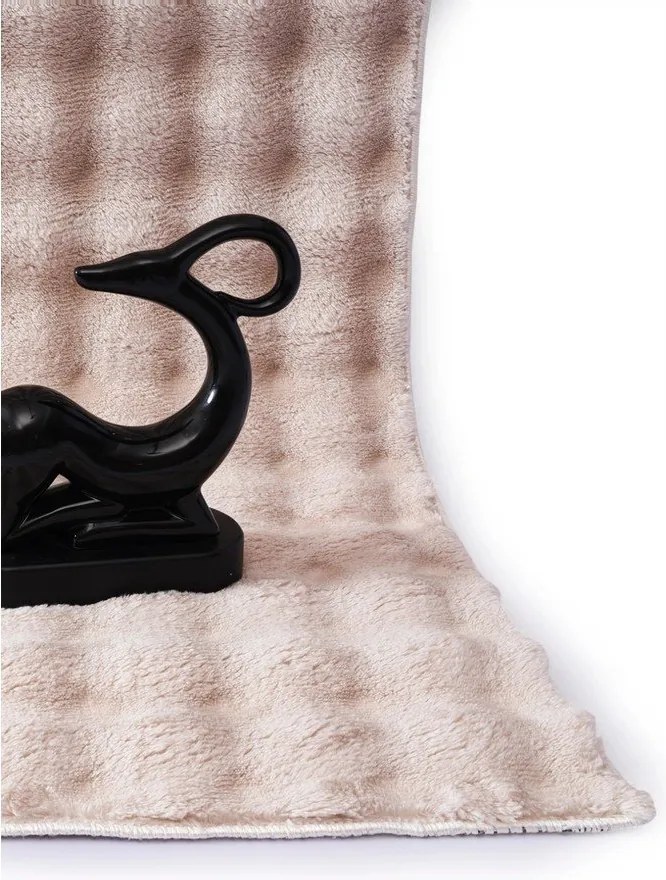 Кремав килим подходящ за пране 100x250 cm Bubble Emarald – Mila Home