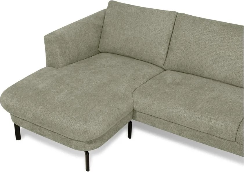 Светлозелен ъглов диван (ляв ъгъл) Gomero – Scandic