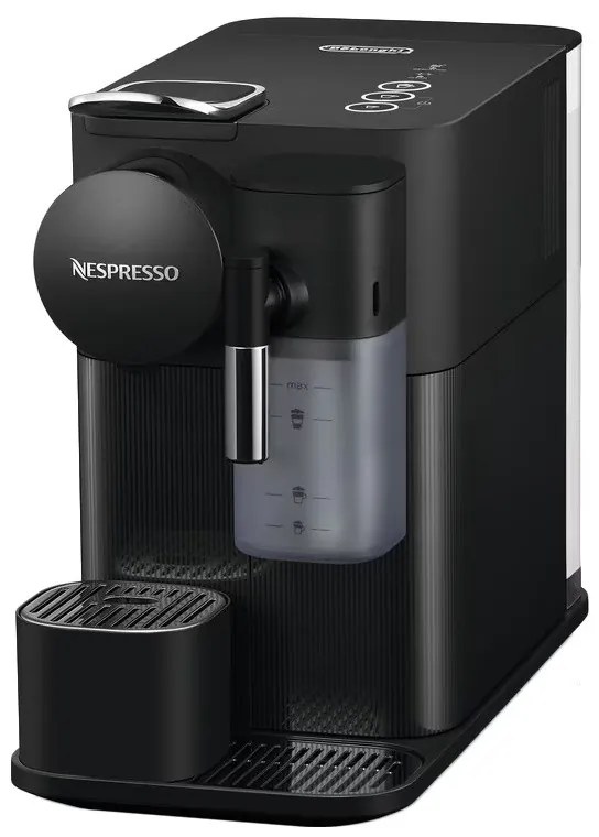 Еспресо машина DeLonghi EN510B, 1450W, 19 bar, 1 л, Nespresso, Автоматично изключване, Черен