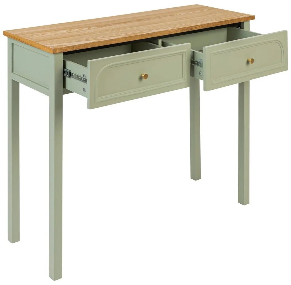 Конзолна маса atmosphera Mohea, 100 cm, MDF, Зелен