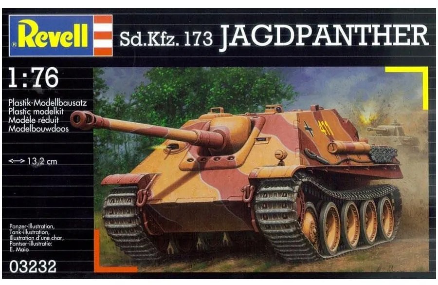 Revell - Сглобяем модел Танк Sd.Kfz.173 JAGDPANTHER R03232