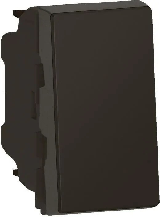 Legrand Бутон 1 мод. цвят черен Easy-Led Mosaic  - 079130L