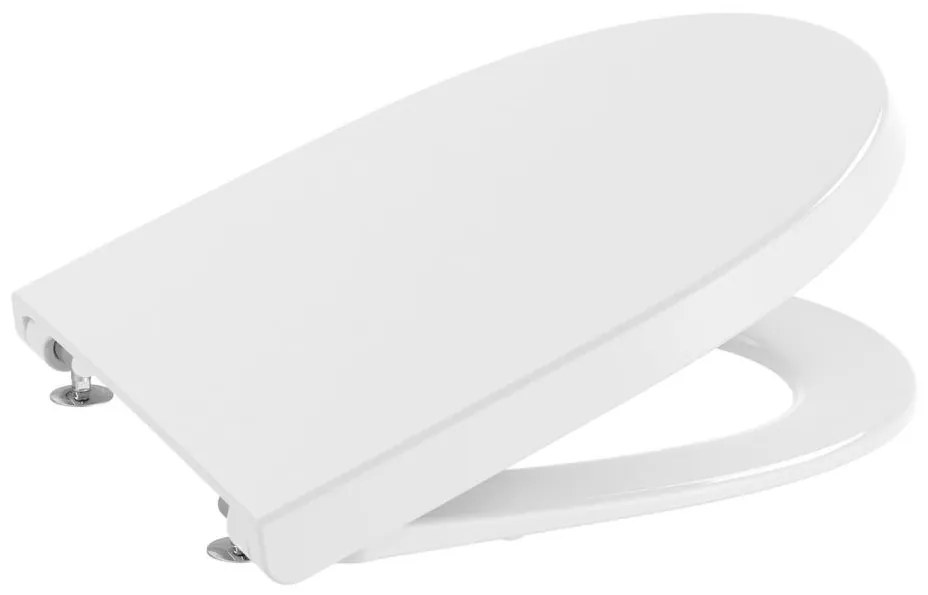 Roca A8012AC00B - Тоалетна седалка MERIDIAN с меко затваряне, supralit/бяла