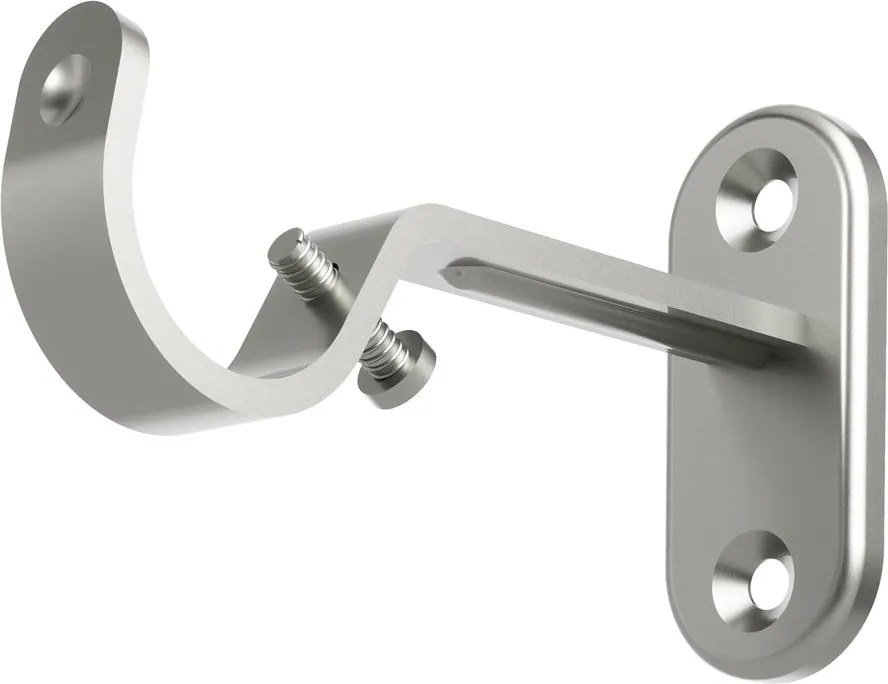 Стоманен разширяем прът за завеси в матово сребрист цвят 107 - 305 cm Flute – Umbra