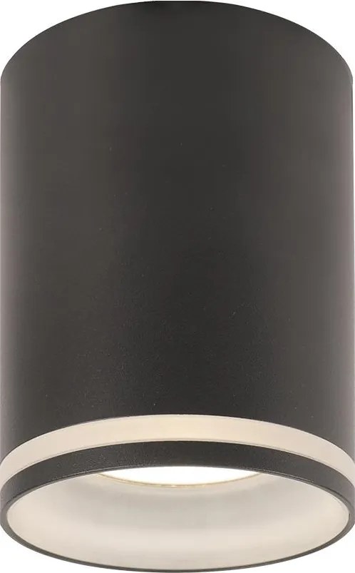 Prezent 71113 - Точково осветително тяло SAUL, 1xGU10/50W/230V, Ø 7 см, черно