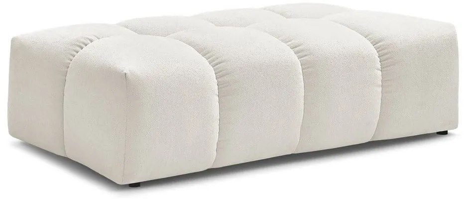 Бяла шенилова табуретка Everest – Bobochic Paris