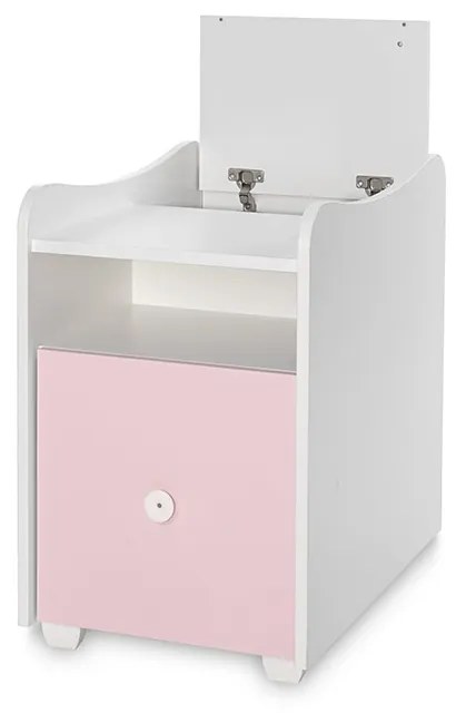 LORELLI Classic Трансформиращо се легло-люлка 70/160 см. ТРЕНД ПЛЮС БЯЛО/ ORCHID PINK