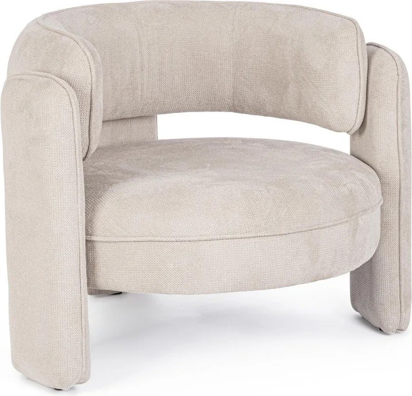 Бежово кресло Aisha – Bizzotto